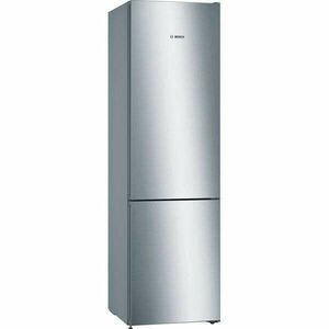 Bosch KGN39VLEB Alulfagyasztós hűtőszekrény, 368L, M: 203, No Frost, E energiaosztály, Inox kép