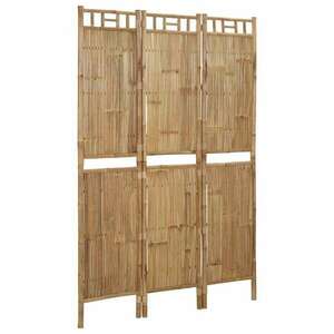 3 paneles bambusz térelválasztó 120 x 180 cm kép