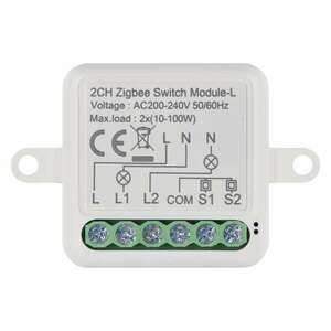 GoSmart kapcsolómodul IP-2104SZ, ZigBee, 2 csatornás (nem igényel N vezetéket) kép