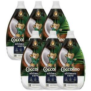 Coccolino Ultimate Care Coco Fantasy ultrakoncentrált Öblítő 348 mosás 6x870ml kép