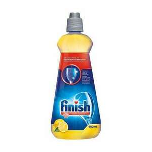 FINISH Gépi öblítőszer, 400 ml, FINISH, "Shine&Dry", citrom kép