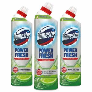 Domestos Power Fresh WC Tisztító Gél Lime 3x700ml kép