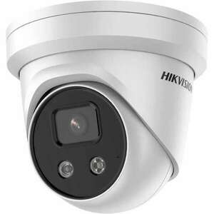 IP biztonsági kamera, 8 megapixel, 4MM objektív, IR 30M, mikrofon, kupola - Hikvision - DS-2CD2386G2-ISU-SL-4mm kép