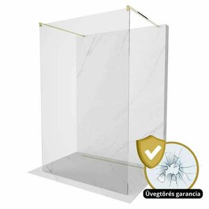 Arlo Gold Walk-In 80x200 cm, arany színű univerzális zuhanyfal 8 ... kép