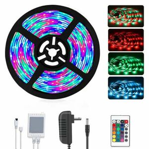 RGB ledszalag - 5 méteres, színváltós - 54 led/méter kép