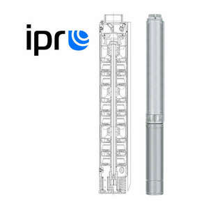 3, 5" IPRO 3/013 230V [20m] | iPRO 3, 5 col Csőkút szivattyú [fúrt kút szivattyú] kép