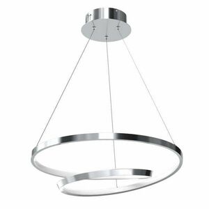 Modern LED függőlámpa króm 48W Milagro Lucero Chrome 2400lm 4000K ML7949 kép