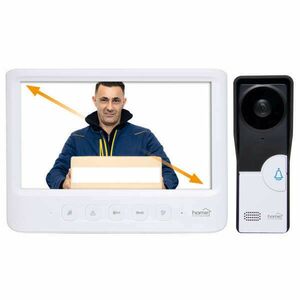 Home by Somogyi dpv26 Home DPV 26 Videó kaputelefon, éjjellátó mód, színes, 7" kijelző dpv26 kép