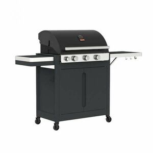 Barbecook BC-GAS-2036 Stella 3201 gázgrill, tárolóval, oldalégővel, 174x59x119cm kép