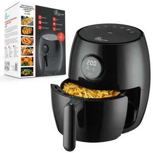 Extralink EX.39588 Smart Life 2L Forrólevegős fritőz - Fekete kép