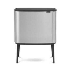 Brabantia Bo Touch 3 x 11 literes érintőfedeles fém Szelektív szemetes - Inox kép