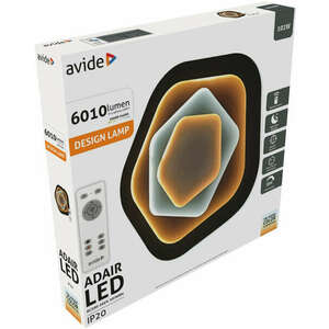 Avide Design Mennyezeti Lámpa Adair 102W(51+51) RF Távirányítóval ADO3S-ADA-2.4G kép