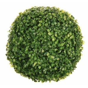 Buxus gömb, zöld műnövény kaspóba, 38cm kép