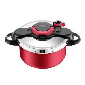 Tefal P4704232 Ingenio 4 l, 5 biztonsági elem, tapadásmentes Piros-Inox-Fekete kukta kép