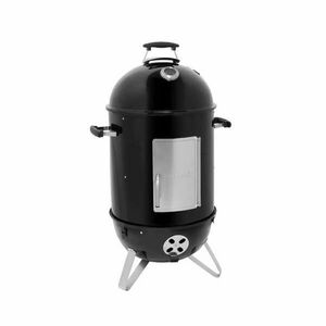 Barbecook BC-SMO-5014 Oskar M zománcozott füstölő és grill, fekete, átmérő 44cm kép