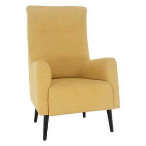 Füles fotel, sárga|fekete, SAMY kép