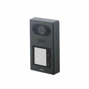 Dahua IP video kaputelefon - VTO3211D-P1 (kültéri egység, 1 gombos, 2MP, IP65, ICR, audio, RFID olvasó, I/O, IK08, 12VDC/PoE) kép