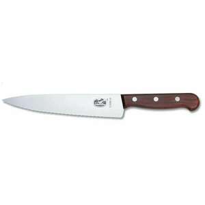 VICTORINOX Swiss Wood szakácskés, recézett pengével (25 cm) - 5_2030_25 kép