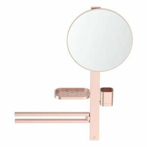 Világos rózsaszín fali fém fürdőszobai polc ALU+ – Ideal Standard kép