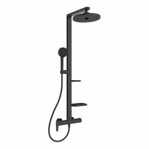 Matt fekete fém zuhanyszett 111 cm ALU+ – Ideal Standard kép