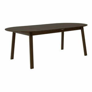 Barna tölgyfa bővíthető étkezőasztal 100x220 cm Amalfi – Hammel Furniture kép