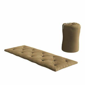 Mustársárga extra puha futon matrac 70x190 cm Bed In A Bag – Karup Design kép