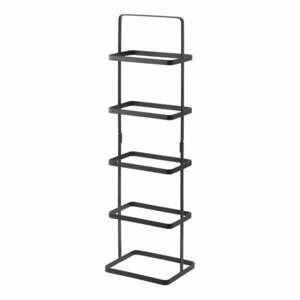 Fekete fém cipőtartó állvány Tower Shoe Rack – YAMAZAKI kép