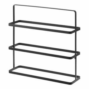 Fekete fém cipőtartó állvány Tower Shoe Rack – YAMAZAKI kép