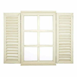 Kültéri tükör tömörfa kerettel 39x59 cm Window – Esschert Design kép