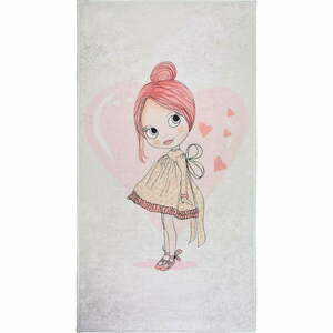 Világos rózsaszín gyerek szőnyeg 100x160 cm Lovely Girl – Vitaus kép