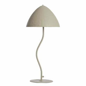 Világosszürke asztali lámpa fém búrával (magasság 67 cm) Elimo – Light & Living kép