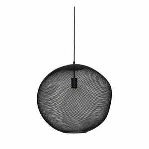 Matt fekete függőlámpa fém búrával ø 50 cm Reilley – Light & Living kép