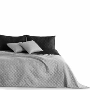 DecoKing Axel ágytakaró szürke/fekete, 170 x 210 cm kép