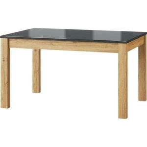 Kinyitható asztalok Kama 136/210x90 cm tölgy camargue/fekete matt kép