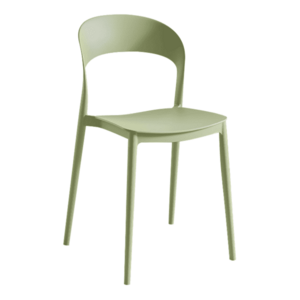 Rakásolható szék, zöld, RADANA kép
