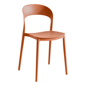 Rakásolható szék, narancssárga, RADANA kép