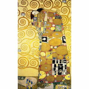 Reprodukciós kép 50x80 cm Fulfilment, Gustav Klimt – Fedkolor kép