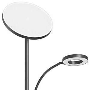 BlitzWill BWL-FL-0001 Double Floor Lamp with remote 36W (black) kép