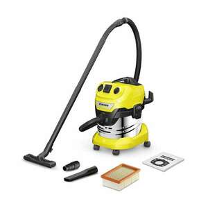 Karcher WD 4 P S V-20/5/22 Nedves-száraz porszívó - Sárga kép