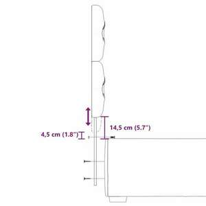 vidaXL sötétszürke bársony rugós ágy matraccal 80 x 200 cm kép