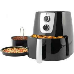 Petra PT 5175 VDEEU10 Air Fryer/Forrólevegős Sütő, 5.2l, Fekete kép