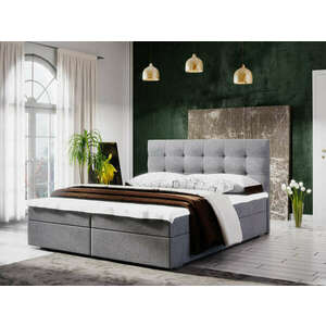 Fado II Boxspring ágy matraccal 180x200 (Bonell) szürke kép