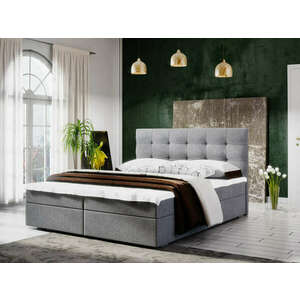 Fado II Boxspring ágy matraccal 160x200 (Bonell) szürke kép