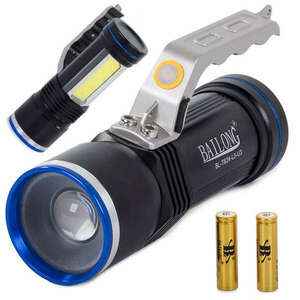 Bailong zseblámpa LED Zoom Cree XM-L3-U3 kép