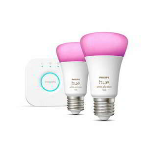 Philips Hue White and Color Ambiance izzó készlet 9W 1100lm 6500K E27 - RGBW kép