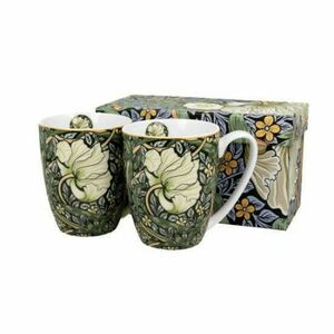 D.G.27488 Porcelánbögre 360ml, 2 db-os, dobozban, William Morris: Pimpernel kép