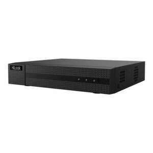 HiLook NVR rögzítő, NVR-104MH-C/4P (4 csatorna, H265+, HDMI+VGA, 2xUSB, 1x Sata, 4x PoE) kép