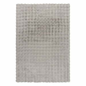 Világosszürke szintetikus szőrme szőnyeg 160x230 cm Waffle Faux Fur – Flair Rugs kép