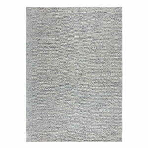 Világoskék kézi szövésű gyapjúkeverék szőnyeg 80x150 cm Minerals – Flair Rugs kép