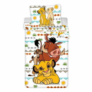 Egyszemélyes pamut gyerek ágyneműhuzat 140x200 cm Lion King Africa – Jerry Fabrics kép